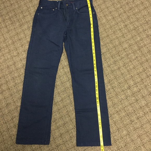 Urban Pipeline Colored Navy Blue Jeans Slim Straight Cut Leg * 29 W 30 L - Picture 3 of 7